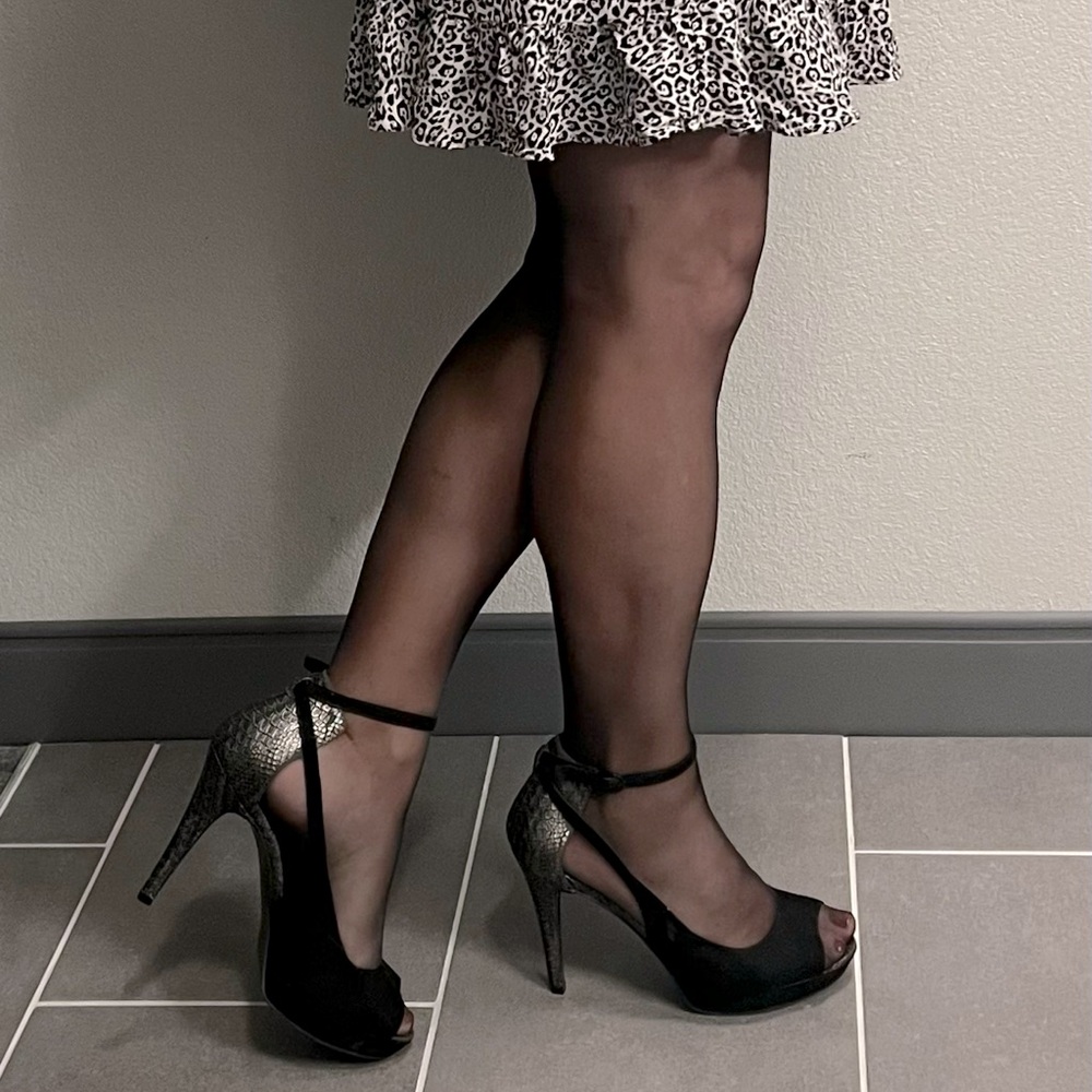 Black Sheer Hosiery